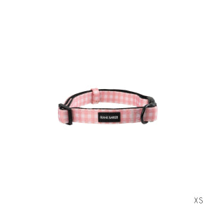 FB Collar Pink Gingham XSmall