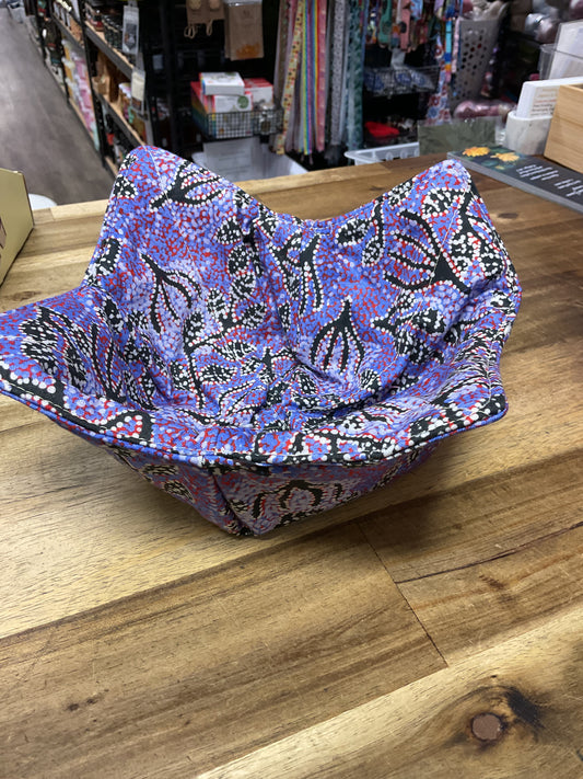 Bowl Cosy Purple Indigenous Print