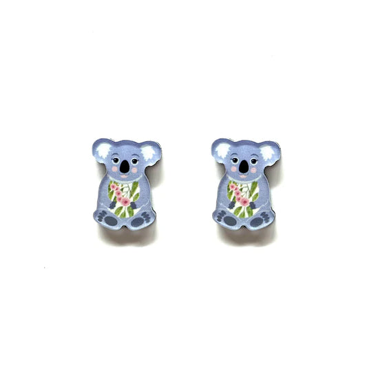 *Koala Stud Earrings