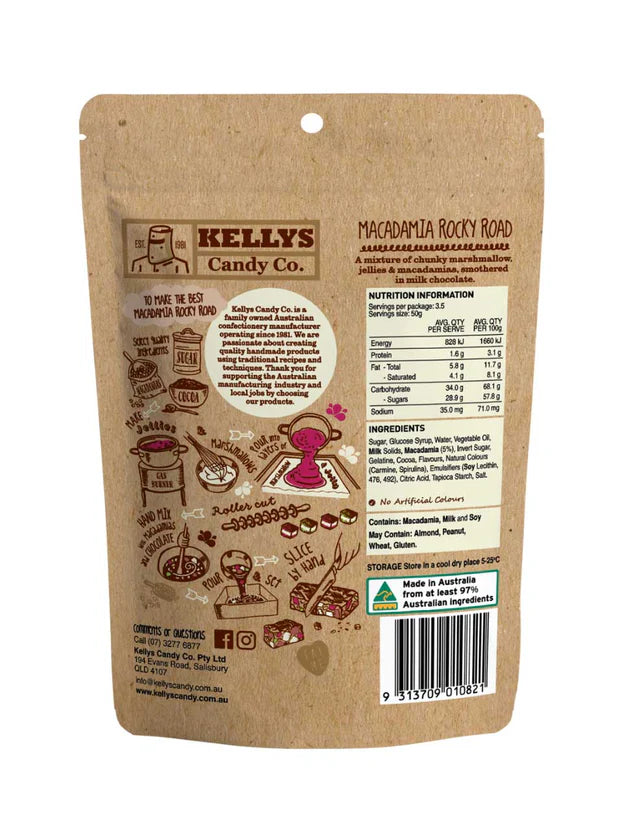 Macadamia Rocky Road 175g