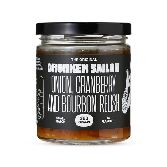 Onion, Cranberry and Bourbon Relish 260g