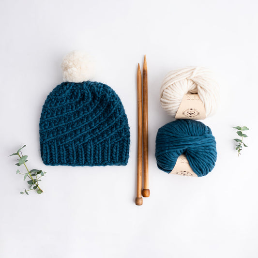 Knitting Kit - Luca Pom Hat