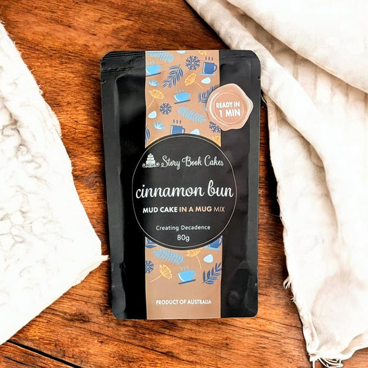 Limited Edition Cinnamon Bun Cake in a Mug 80g