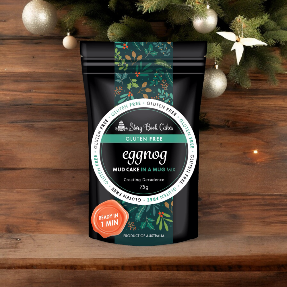 GF Gluten Free Eggnog Mud Cake in a Mug 75g