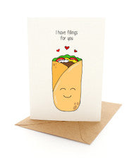 Greeting Card Punny Burrito