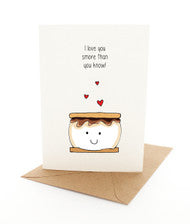 Greeting Card Punny Smore