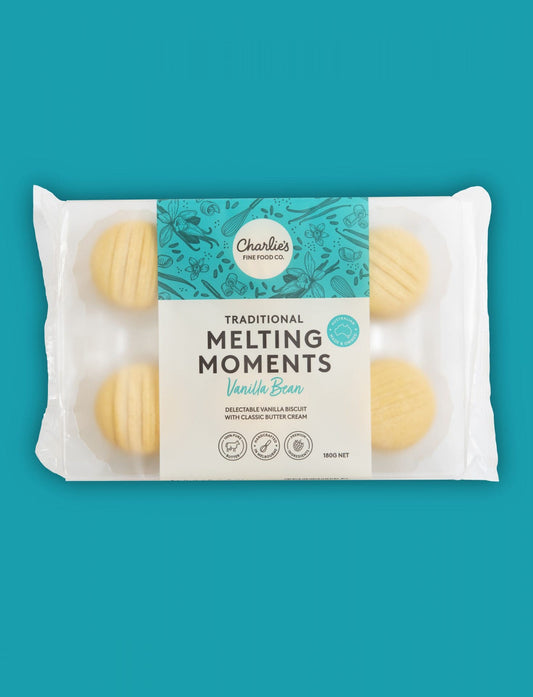 Vanilla Bean Melting Moments 180g