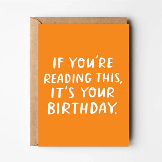 It's Your Birthday Card