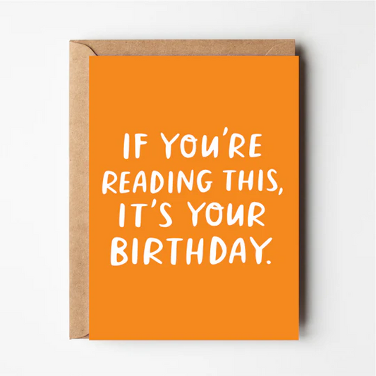 It's Your Birthday Card