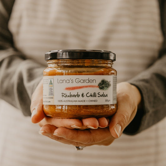 Rhubarb & Chilli Salsa 300g