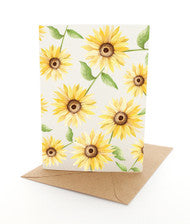 Greeting Card So Many Sunflowers