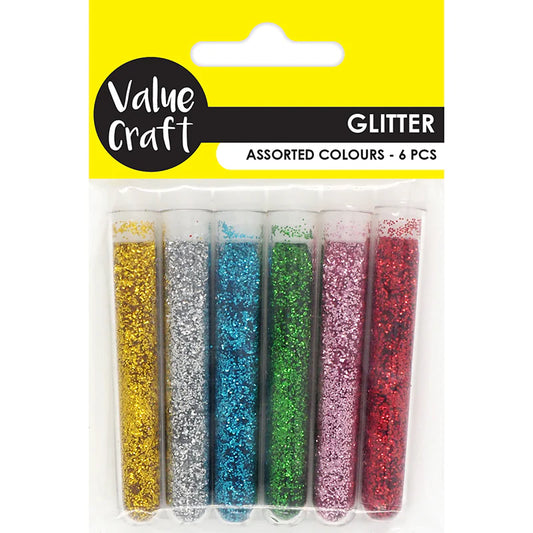 Glitter Tubes - 6pc