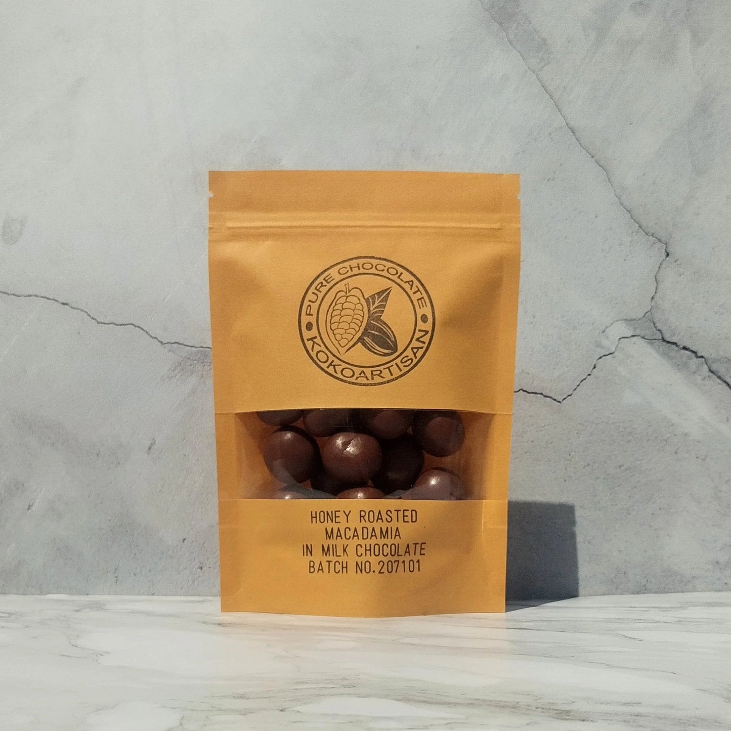 Honey Roasted Macadamias in Milk Chocolate