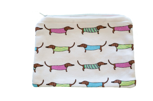 Zip Pouch - Sausage Dogs