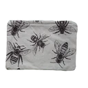 Zip Pouch - Sketch Bees