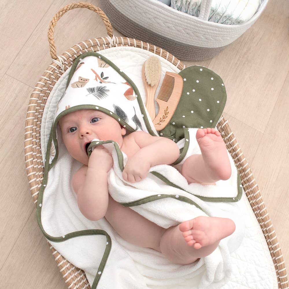 4pc Baby Bath Gift Set - Forest Retreat