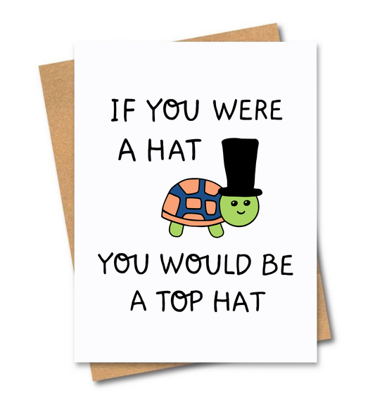 Top Hat Card