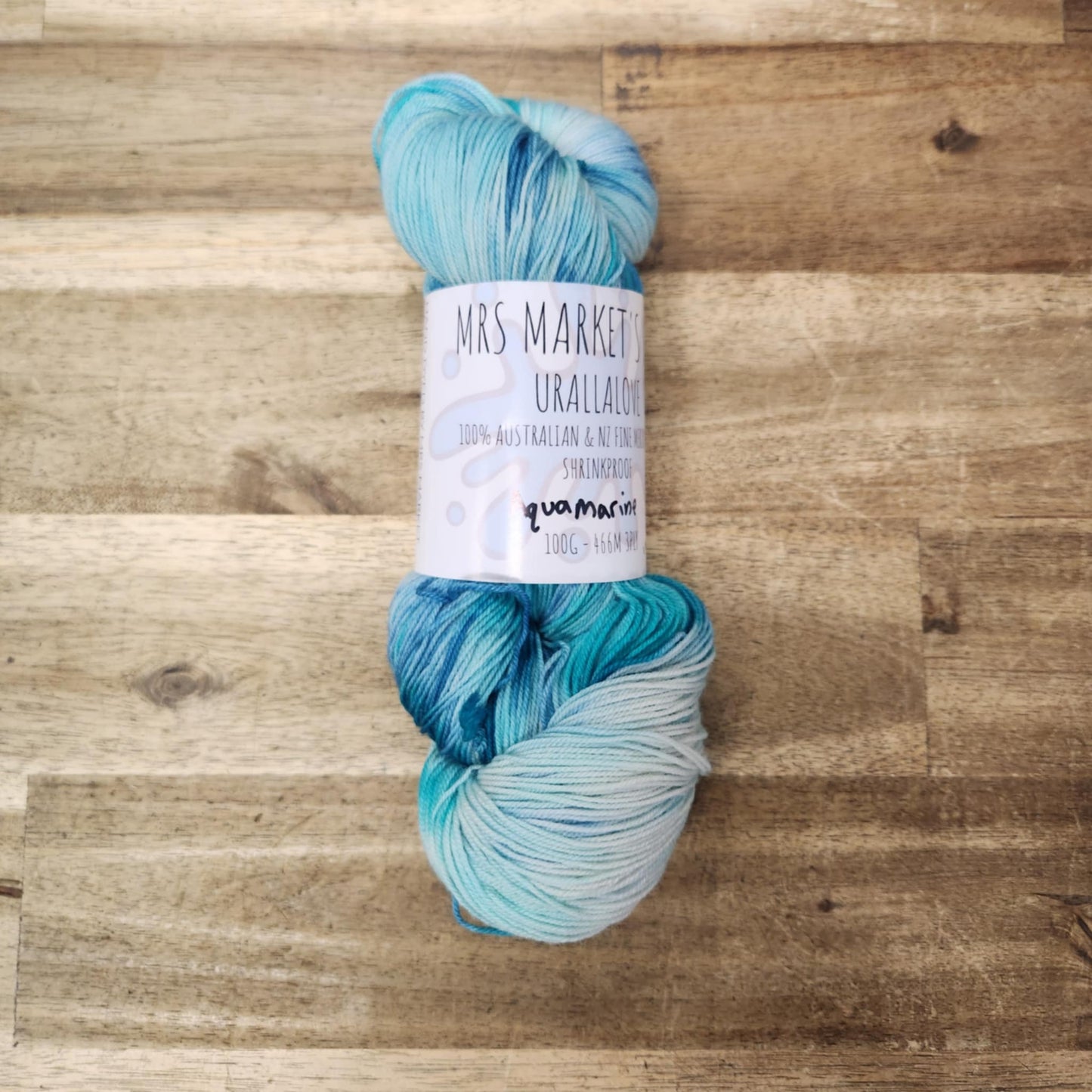 Mrs Markets Urallalove 3ply Hand dyed Yarn