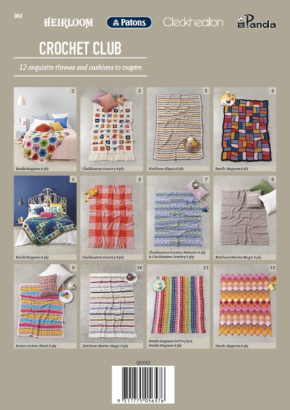 Crochet Club Pattern Book 364