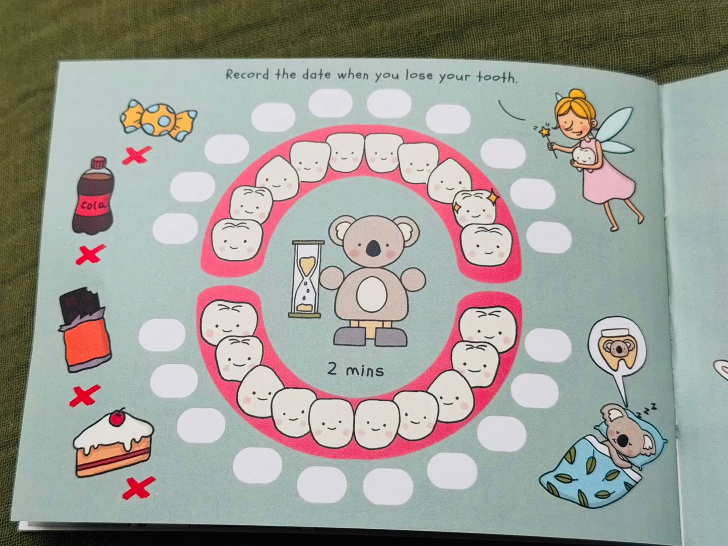 Wooden Happy Teeth Duo with Story Book-Koala