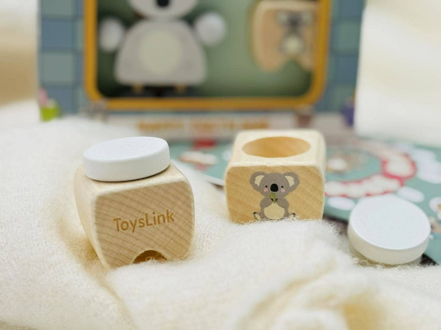 Wooden Happy Teeth Duo with Story Book-Koala