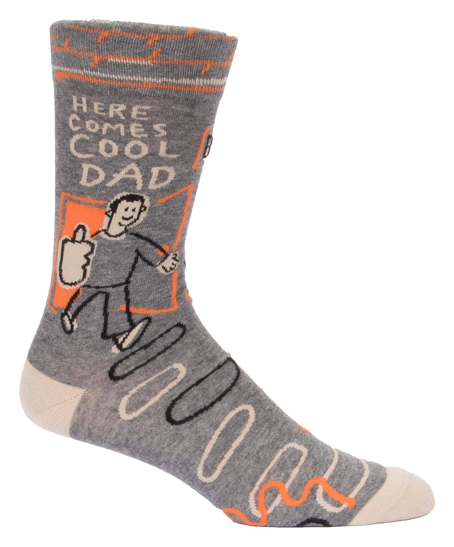 Men's Socks - Here Comes Cool Dad