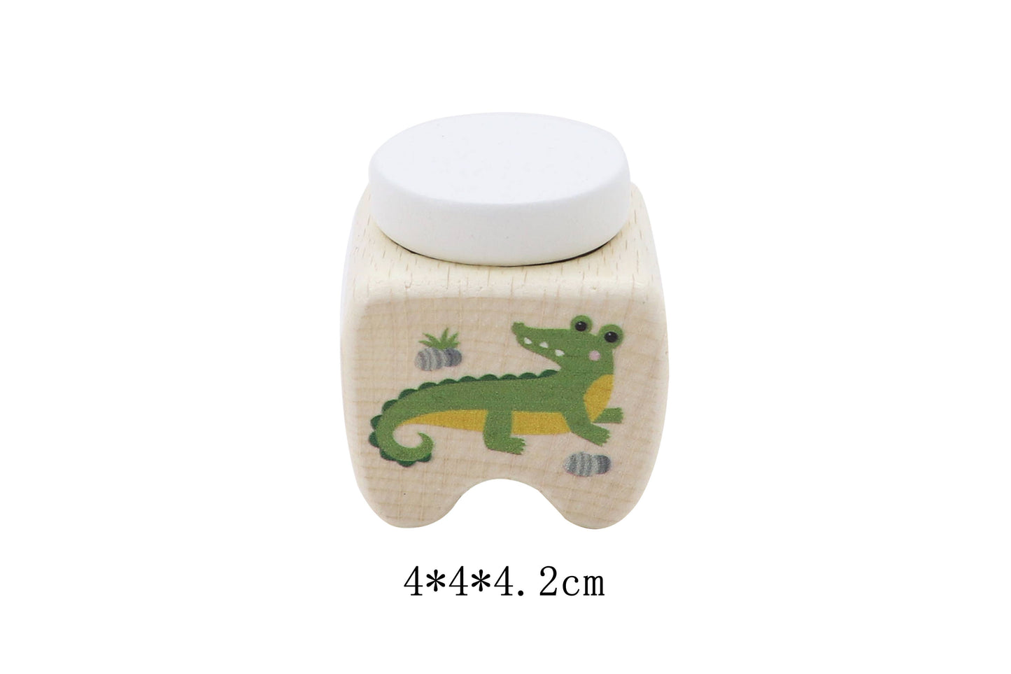 Wooden Tooth Fairy Box-Koala, Bunny and Crocodile