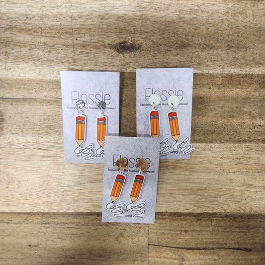 Earrings Pencil Dangles