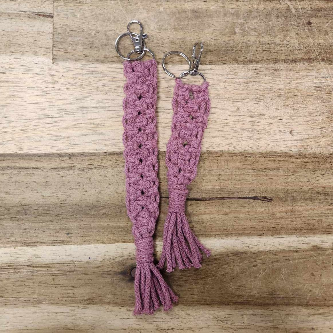 Macrame Keychain - Flat