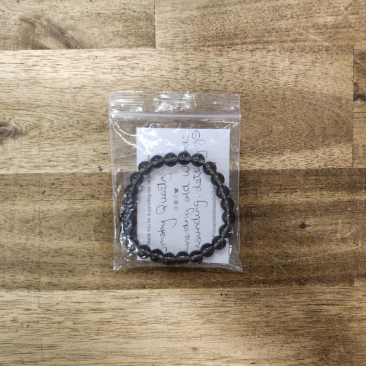 Beaded Bracelet - Smoky Quartz