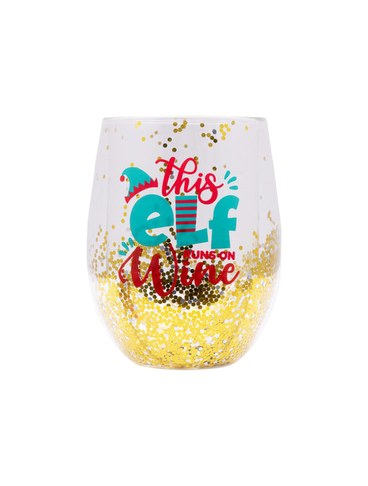 Stemless Wine Glass - Elf