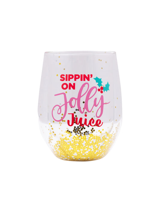 Stemless Wine Glass - Jolly Juice