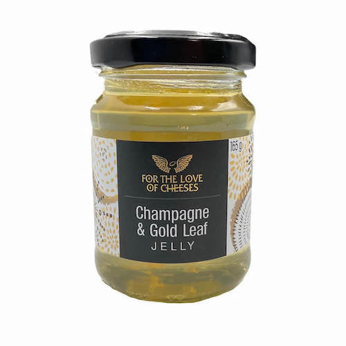 *Champagne & Gold Leaf Jelly 165g