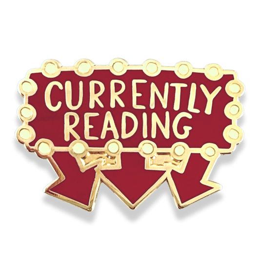 Currently Reading Lapel Pin