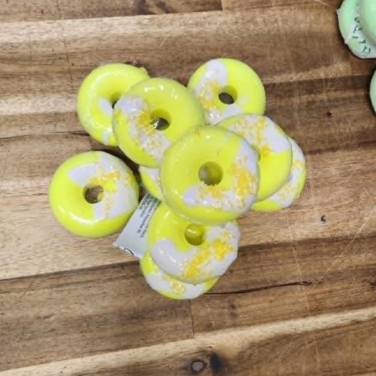 Donut Bath Bomb - Pineapple Cocktail