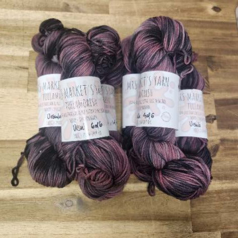 Mrs Market's Tullamorish Hand Dyed Yarn 8ply DK