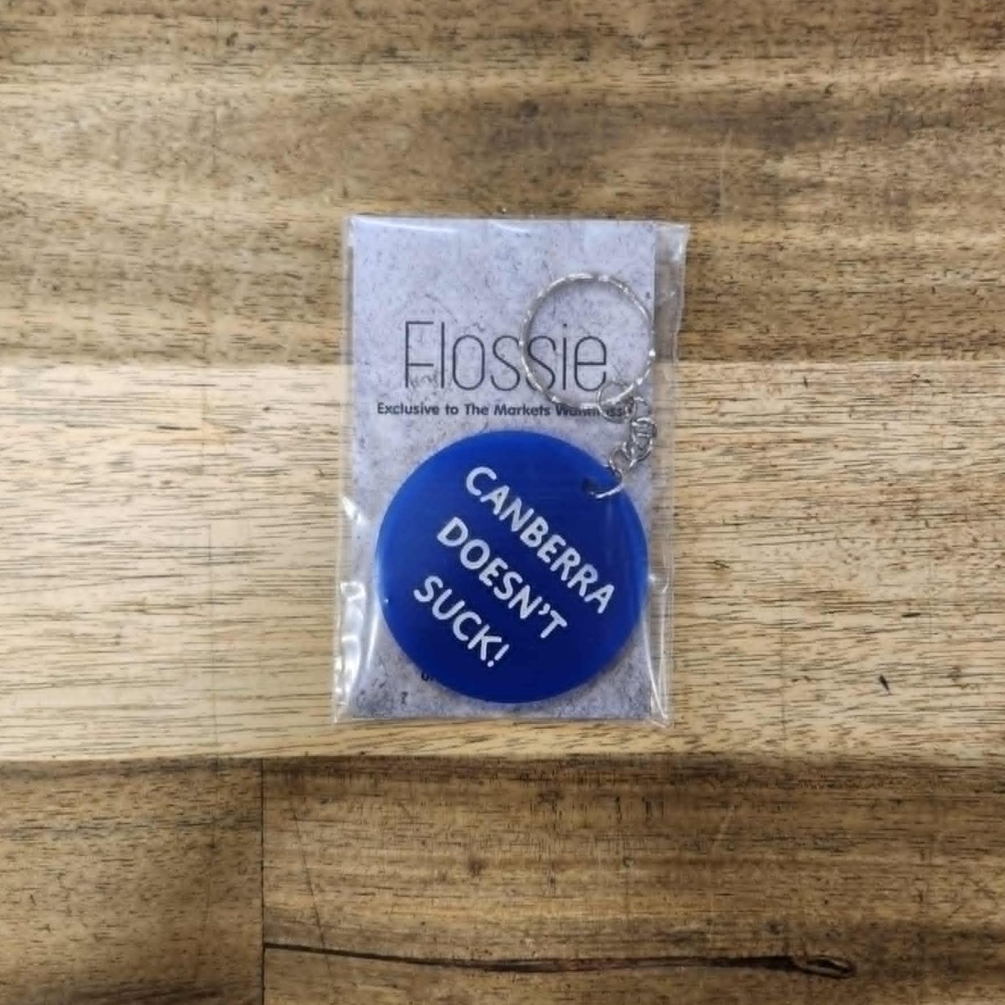 Canberra Doesn't Suck Keyring