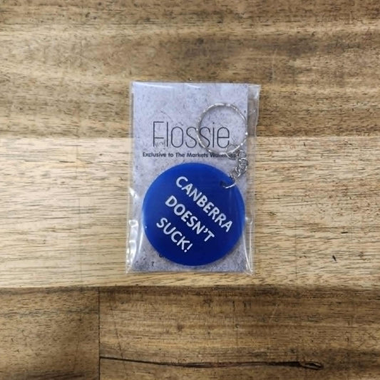 Canberra Doesn't Suck Keyring