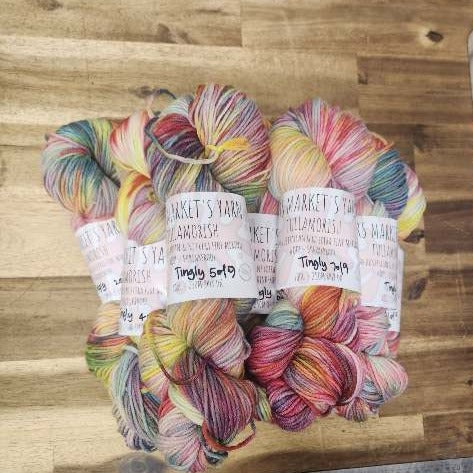 Mrs Market's Tullamorish Hand Dyed Yarn 8ply DK