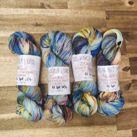 Mrs Market's Tullamorish Hand Dyed Yarn 8ply DK
