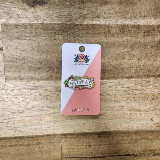 Festive AF Lapel Pin