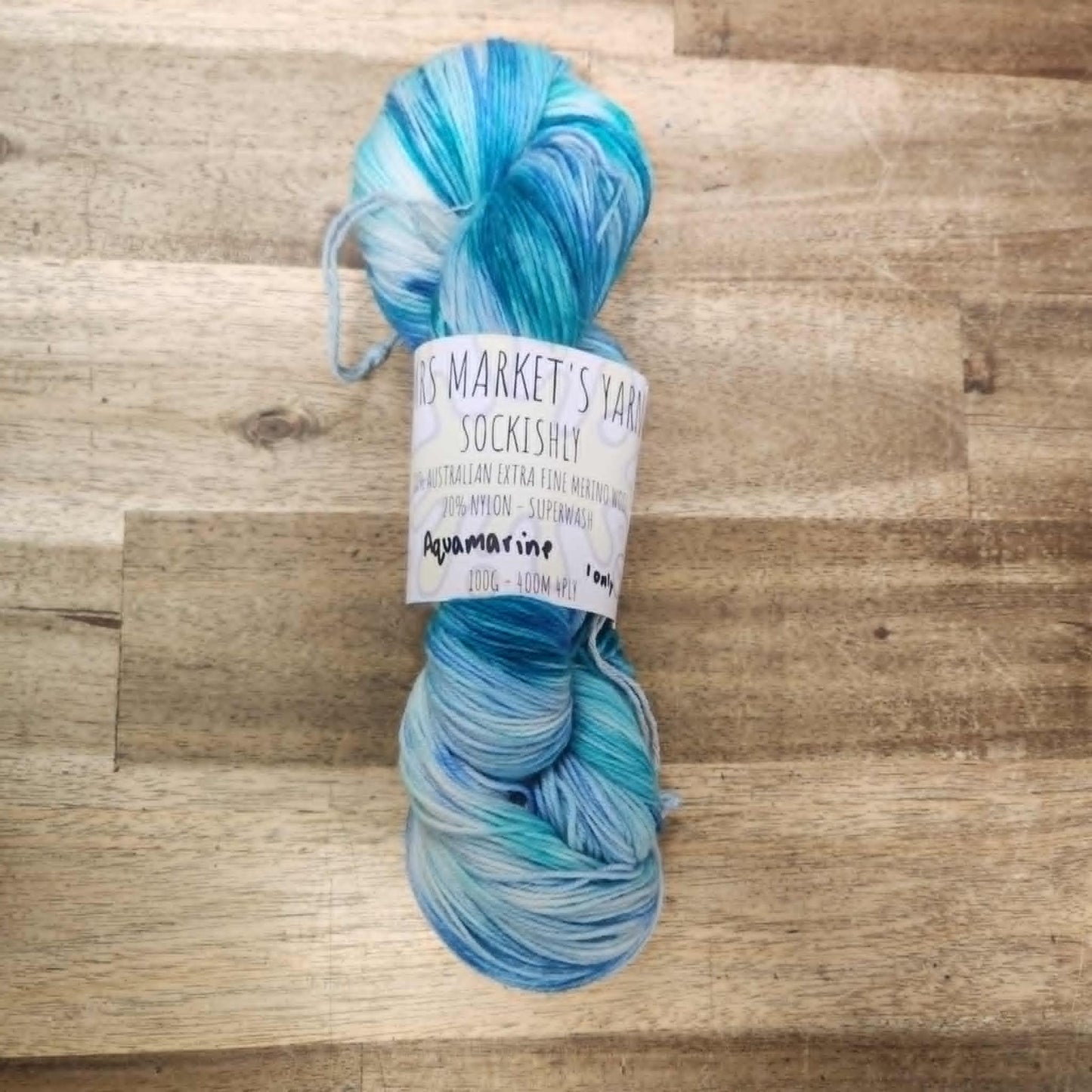 Mrs Market's Sockishly Hand Dyed Yarn 4ply