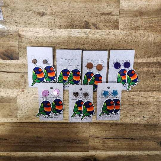 Earrings Cute Parrot Dangles