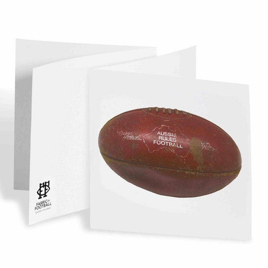 Aussie Rules Football Greeting Card
