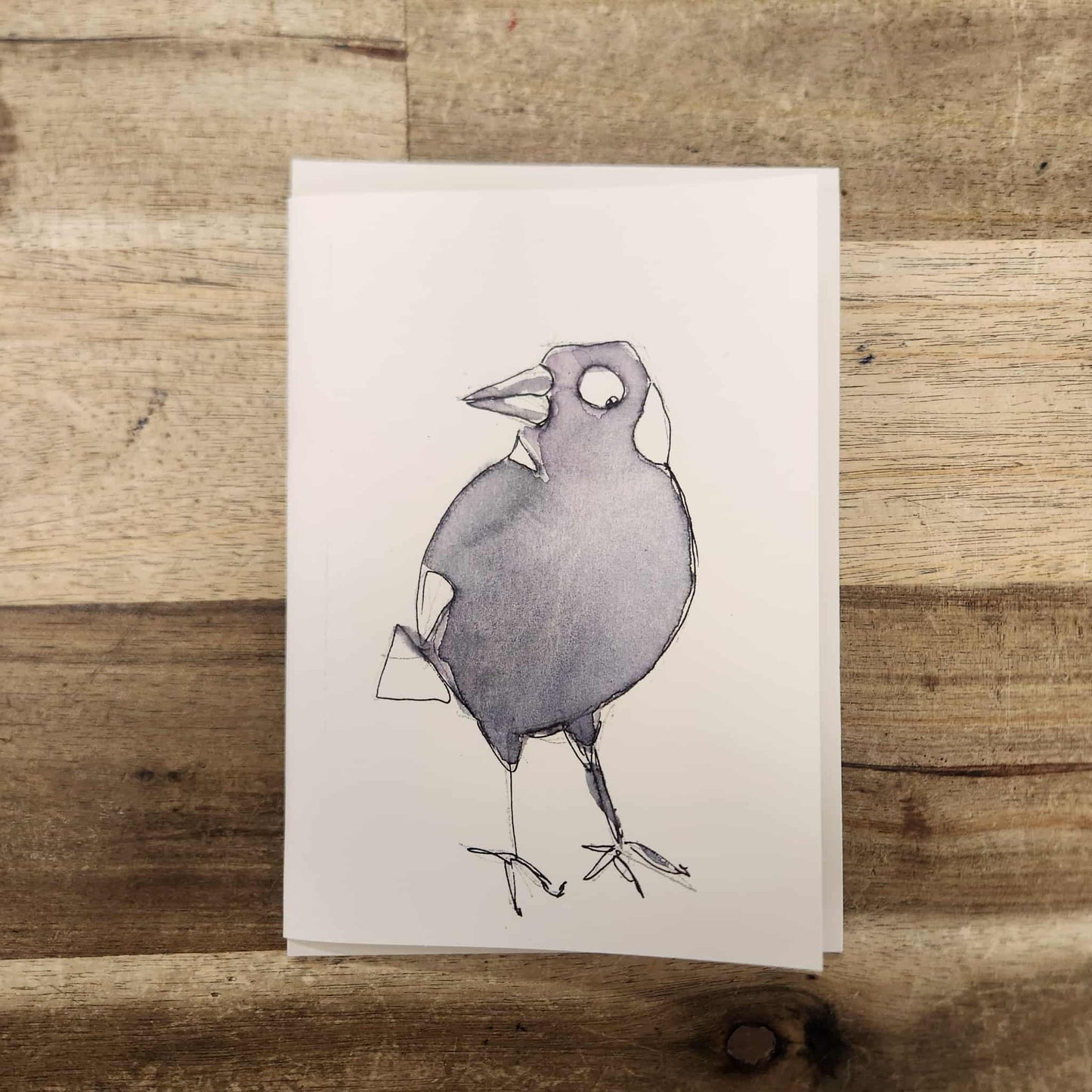 Greeting Card - Magpie