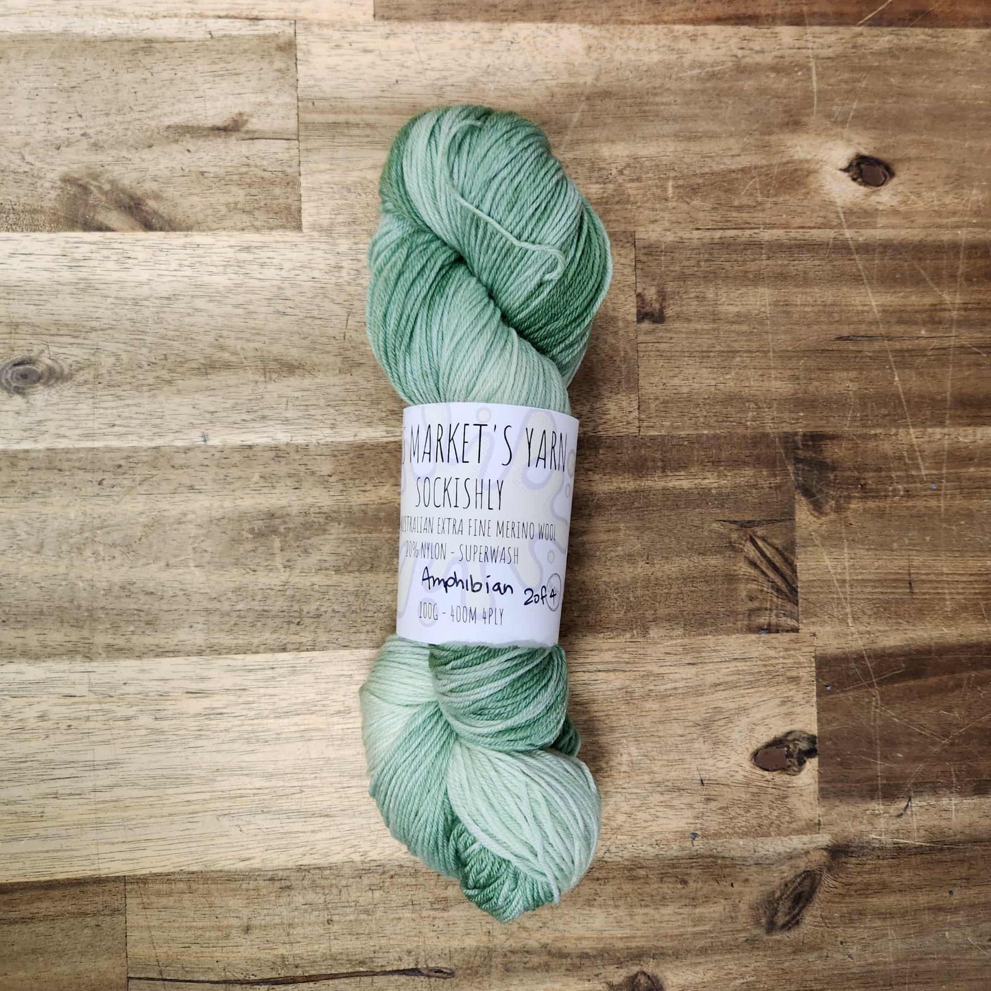 Mrs Market's Sockishly Hand Dyed Yarn 4ply