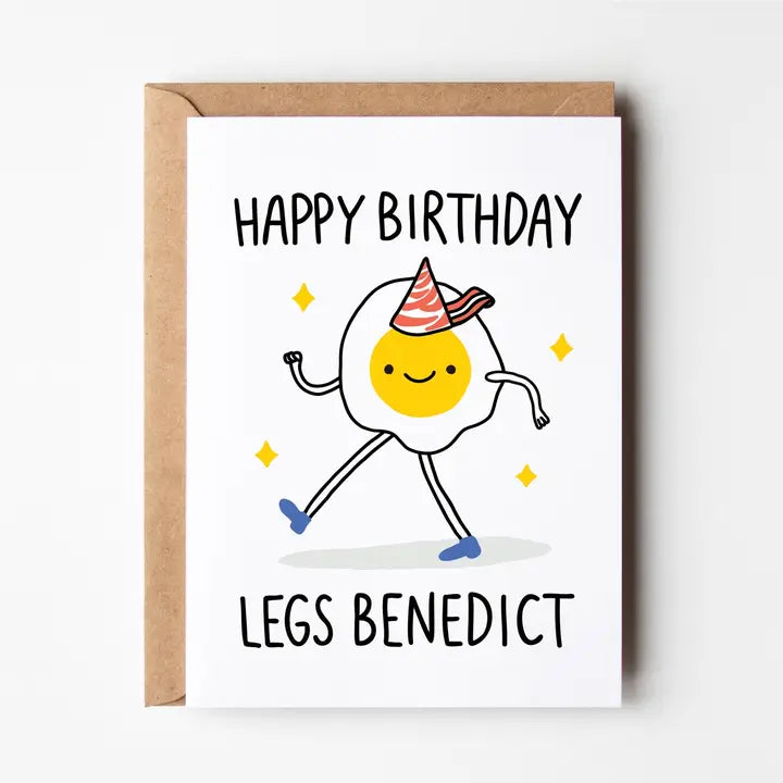 Legs Benedict Card