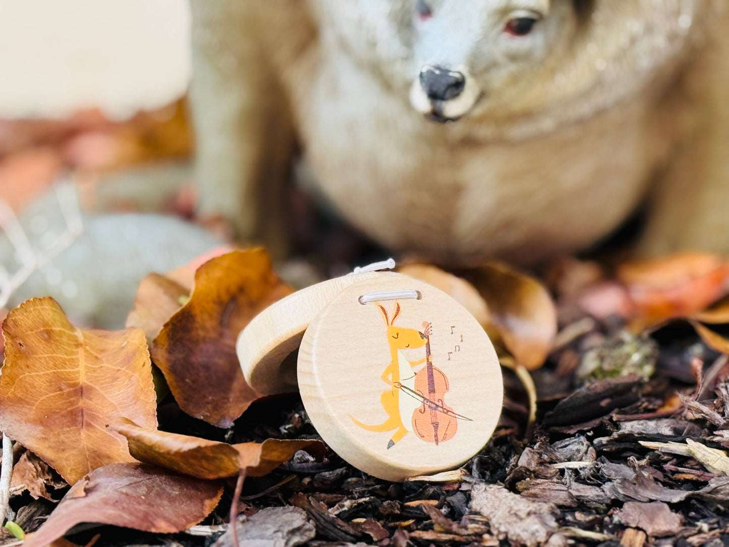 Wooden Aussie Animal Castanets