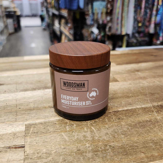 Woodsman - Everyday Moisturiser with SPF15 120ml