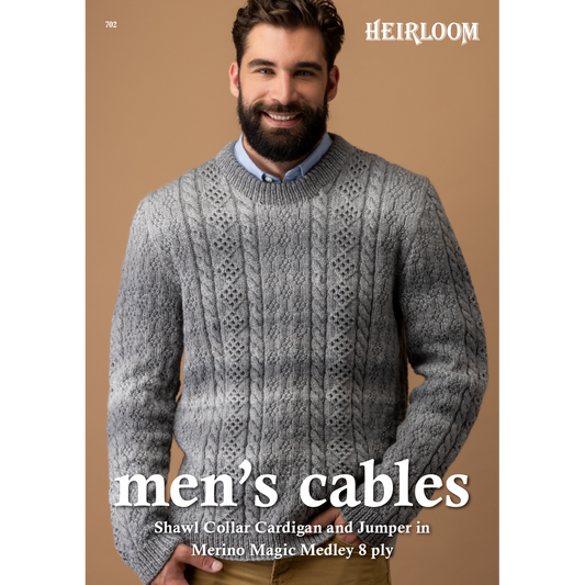 Men's Cables Pattern 702